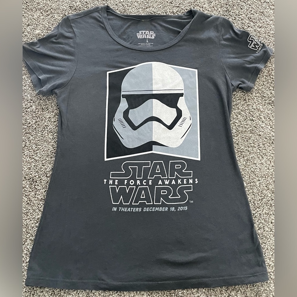 Official Star Wars Force Awakens Women's T-Shirt, Size L